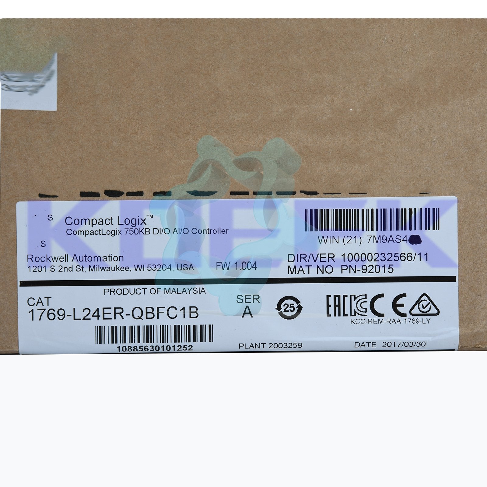 1769-L24ER-QBFC1B - ALLEN-BRADLEY