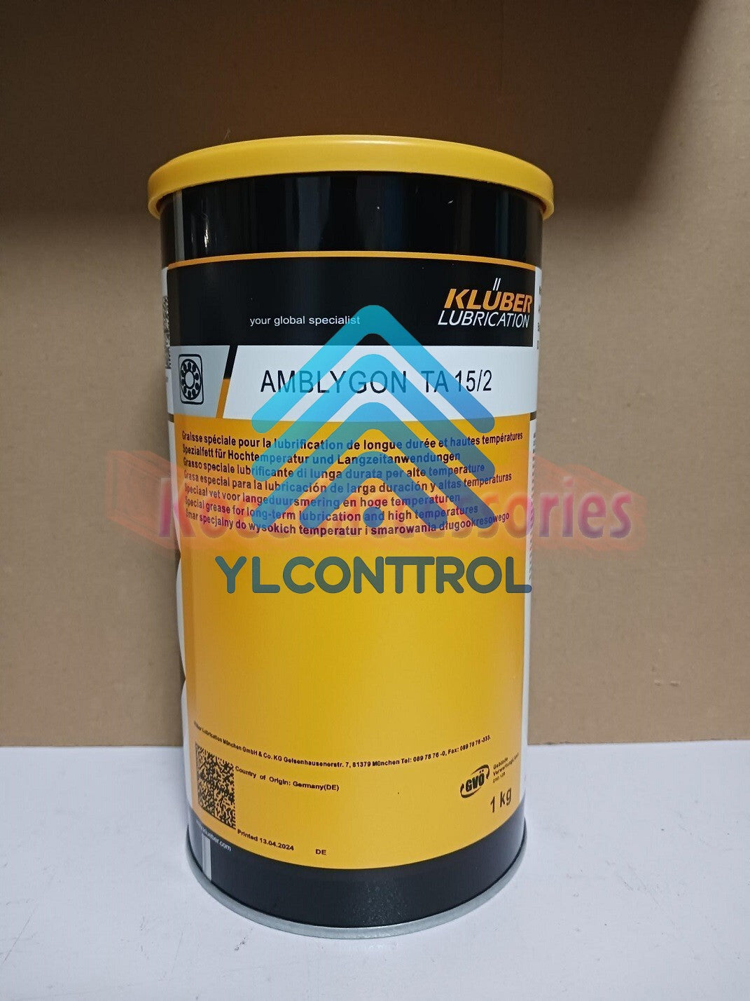 KLUBER Lubrication AMBLYGON TA 15/2 Grease 1Kg ( 2.2 LB ) free ship