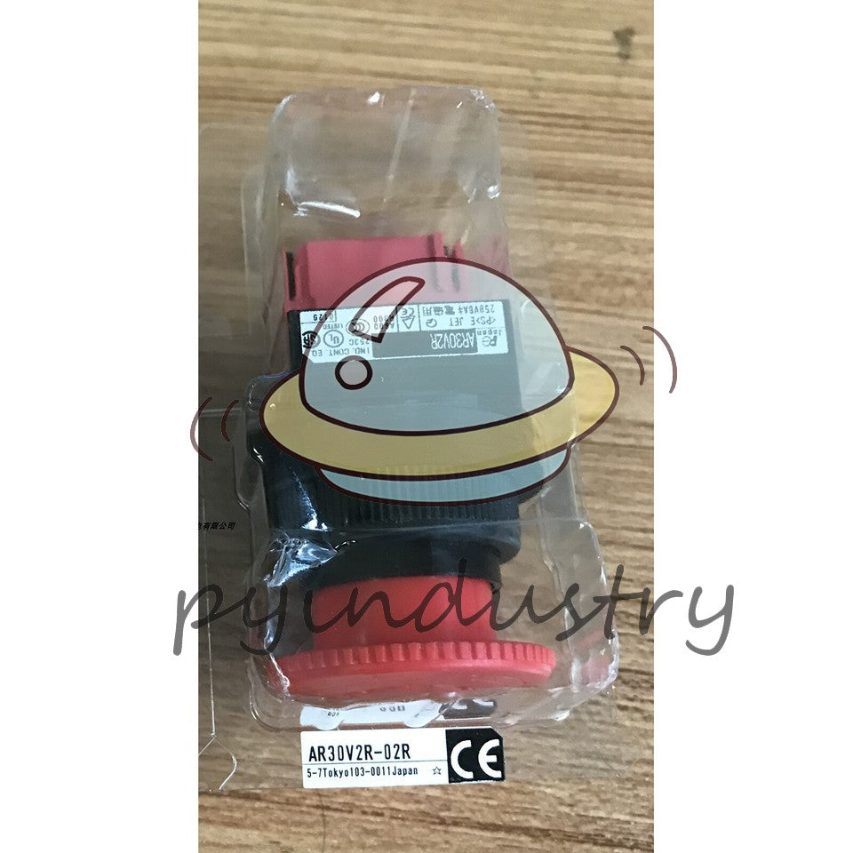 Fuji AR30V2R-02R Emergency Stop Button Switch AR30V2R02R 1PC