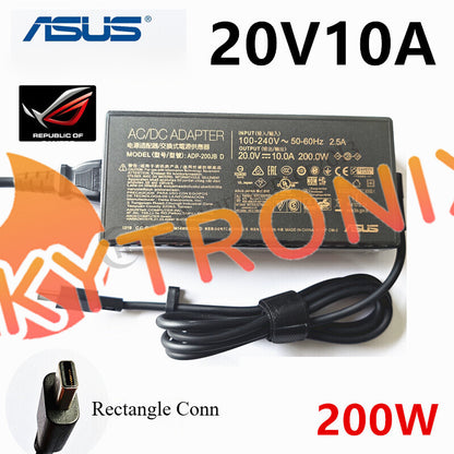 200W AC Adapter Charger for ASUS ROG Flow Z13 GZ302 GZ302EA-RU094W ADP-200JB D