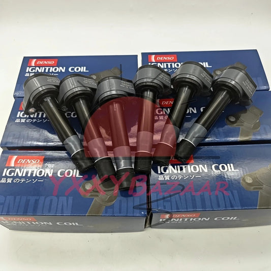 Denso 6Pcs Ignition Coils For Honda Accord Odyssey 08-17 30520-R70-A01 673-2311
