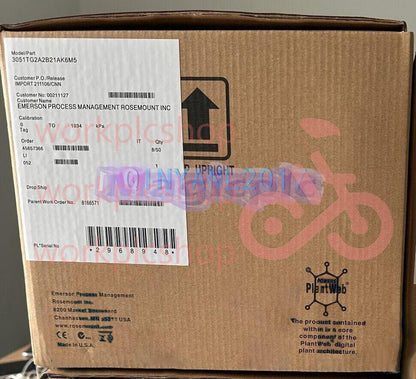 1PCS Rosemount 3051TG2A2B21AK6M5 PRESSURE TRANSMITTER #WS