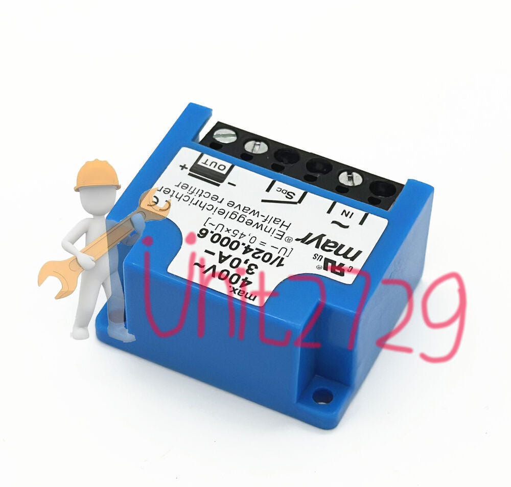1PC For motor brake rectifier module 1/024.000.6 400V 3A~
