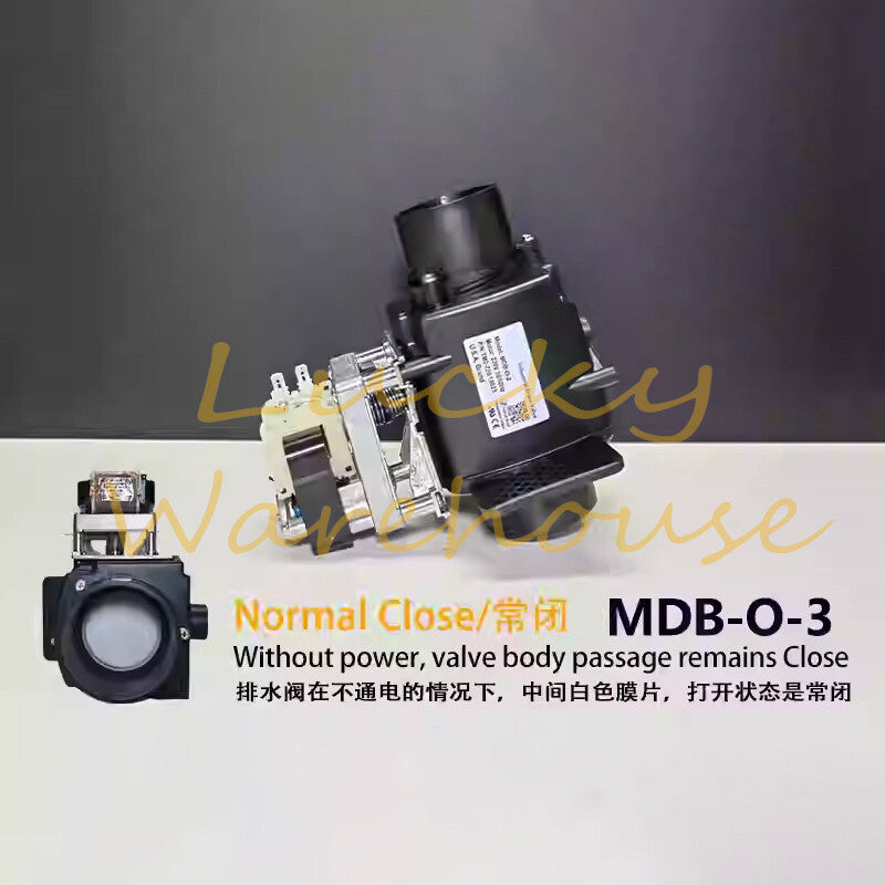 1PC 3" 2" 90° 180° NO NC Washing Machine MDB-O-3RA 3RA3 290 Drain Valve