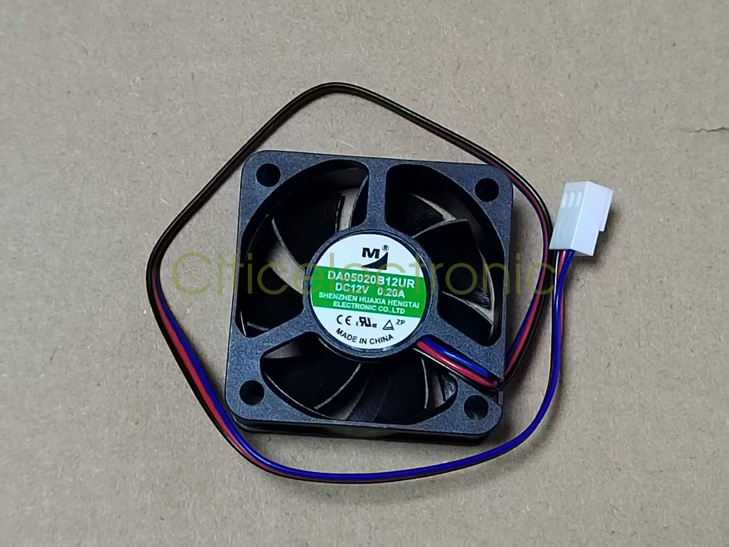 1PC M DA05020B12UR 50*50*20MM DC12V 0.20A 3-wire silent cooling fan
