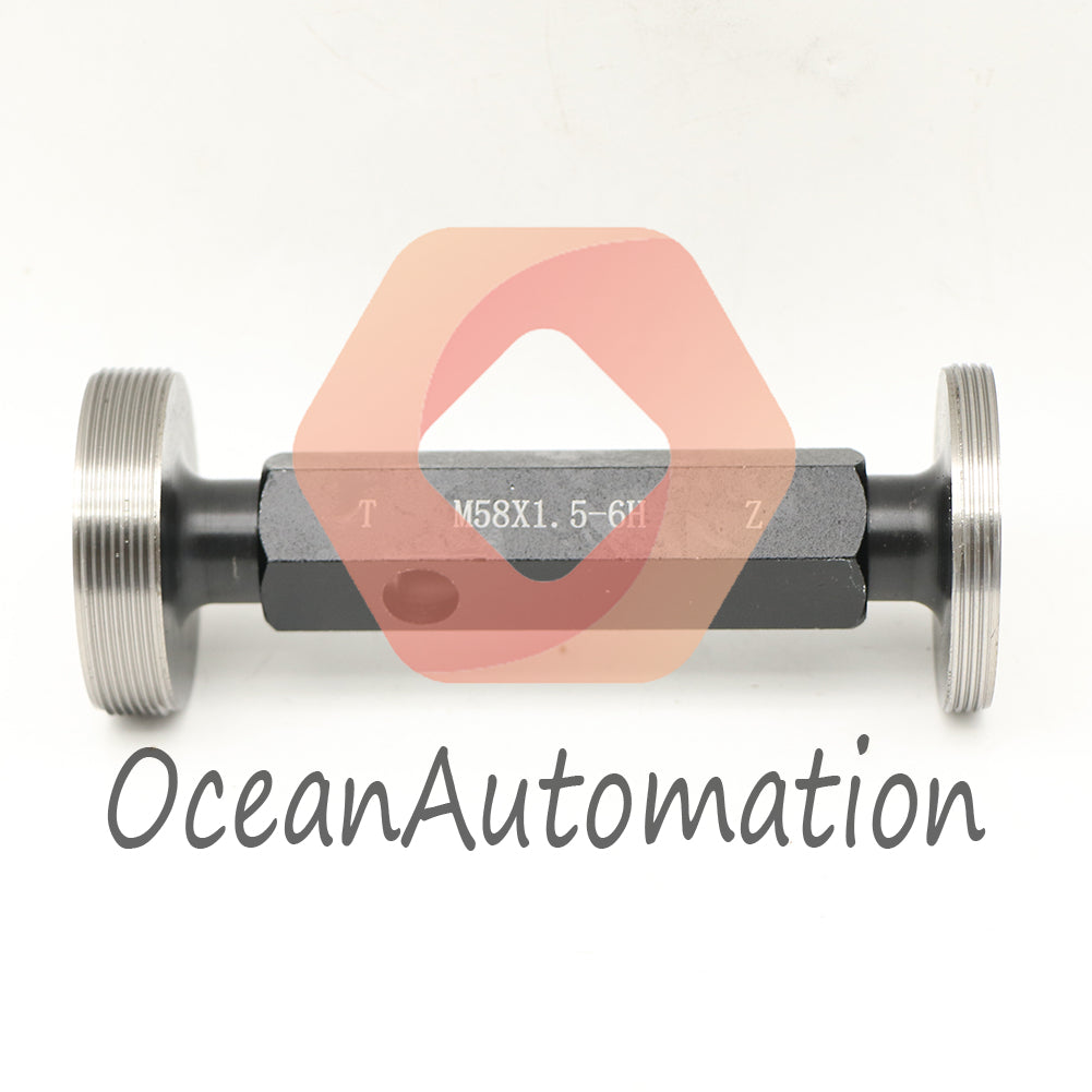 M58 x1.5 Thread Gauge Plug Gage 1Pcs [M58*1.5]