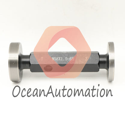 M58 x1.5 Thread Gauge Plug Gage 1Pcs [M58*1.5]