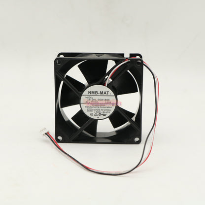 1PC NMB-MAT 3112KL-05W-B69 24V 0.28A printer frequency converter cooling fan