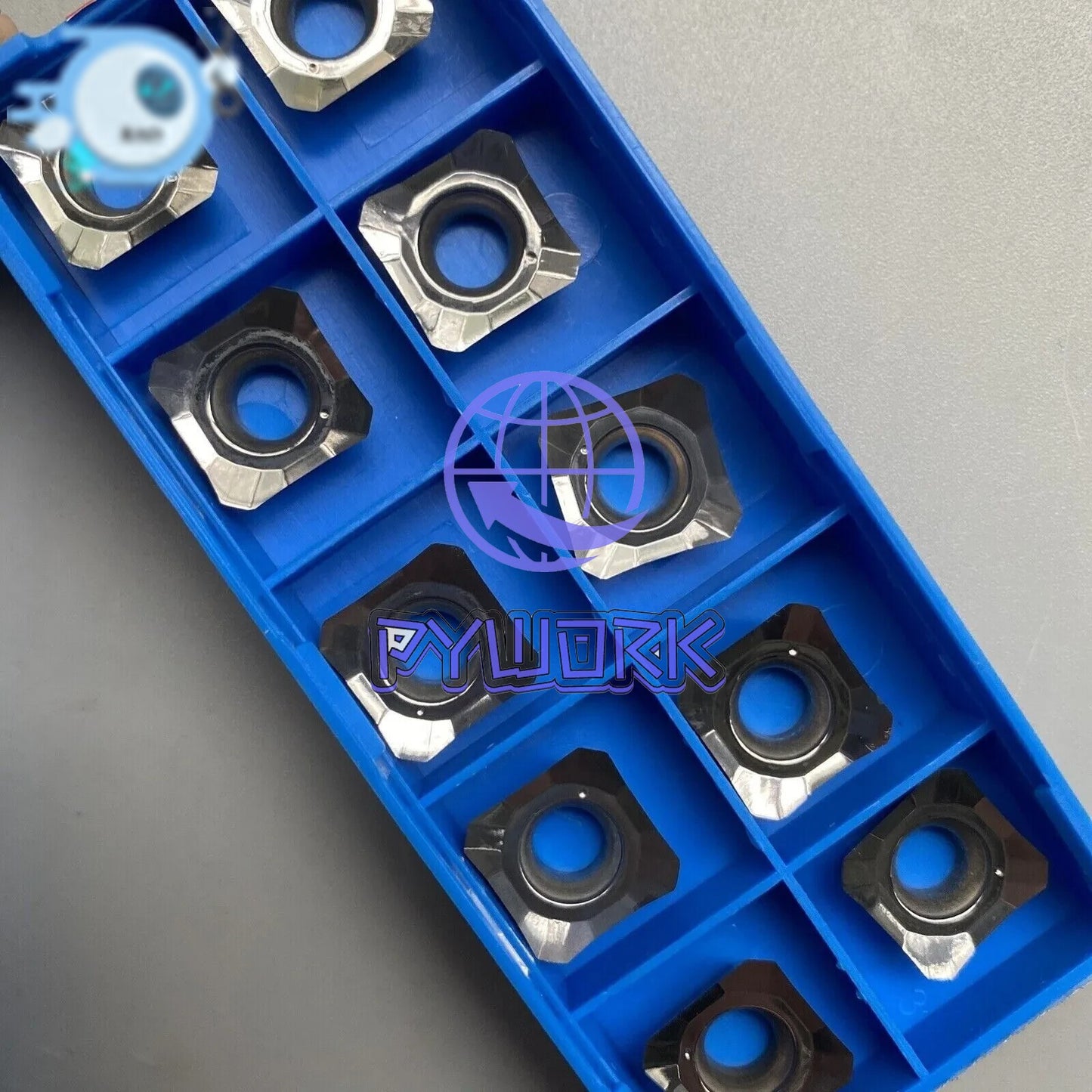 30pcs SEHT1204AFFN-X83 SEKT1204 SEET 45 ° milling inserts for aluminum