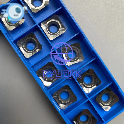 30pcs SEHT1204AFFN-X83 SEKT1204 SEET 45 ° milling inserts for aluminum