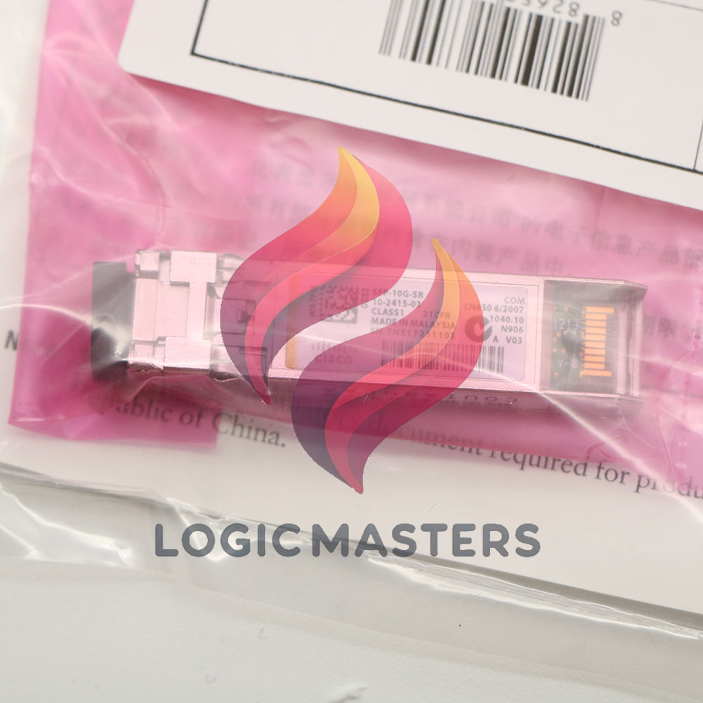 1PCS Cisco w/ Green Hologram SFP-10G-SR 10G SFP+ 850nm 300m MMF LC Module
