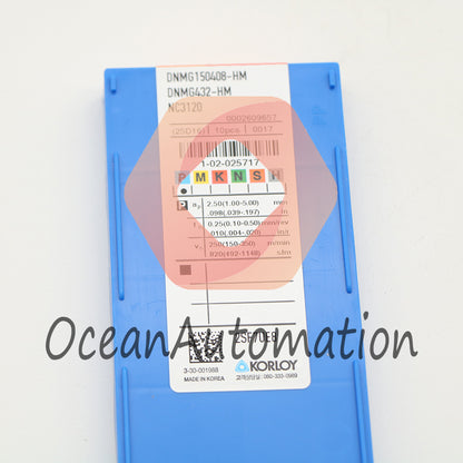 10PCS/BOX DNMG150408-HM NC3120 DNMG432-HM KORLOY Turning Blade Carbide Inserts