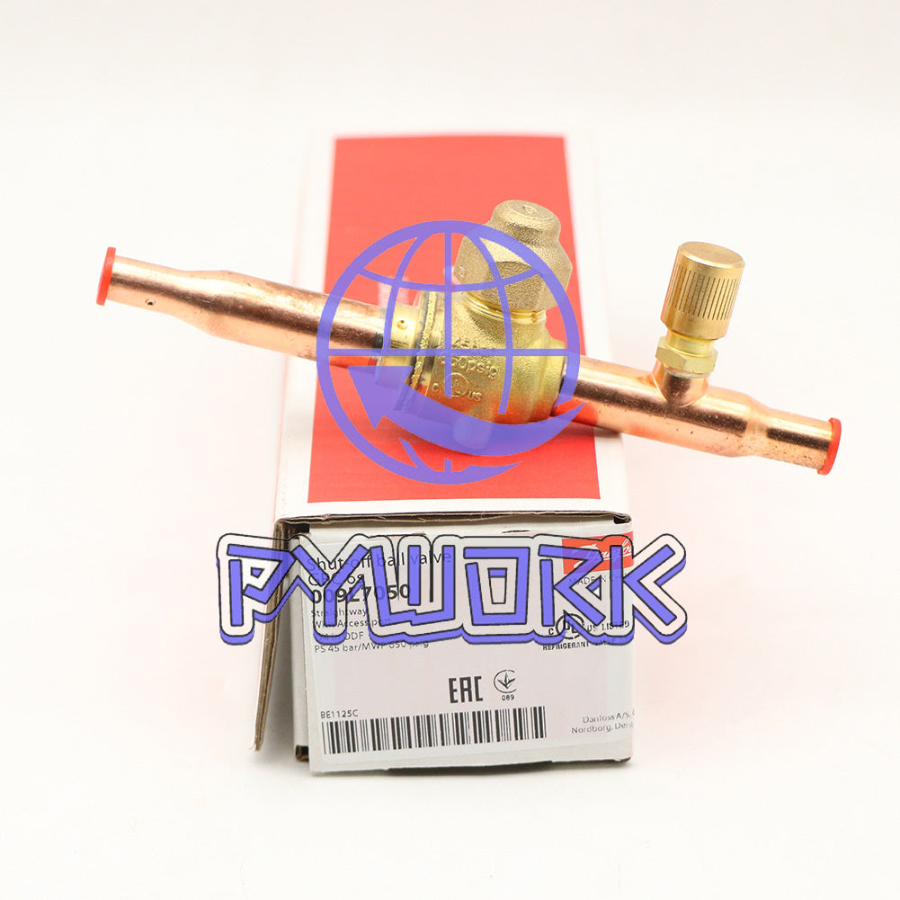 Danfoss 009L7050 1/4in Shut Off Ball Valve ODF GBC 6s Multiple Refrigerant MWP 6