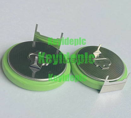 2pc with welding of high temperature 3V button battery BR2450A