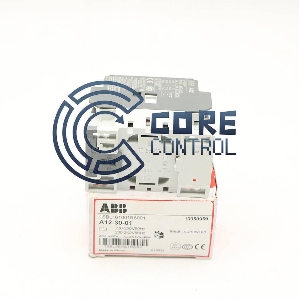 1PCS ABB A12-30-01 AC Contactor 220V 50/60Hz 1SBL161001R8001