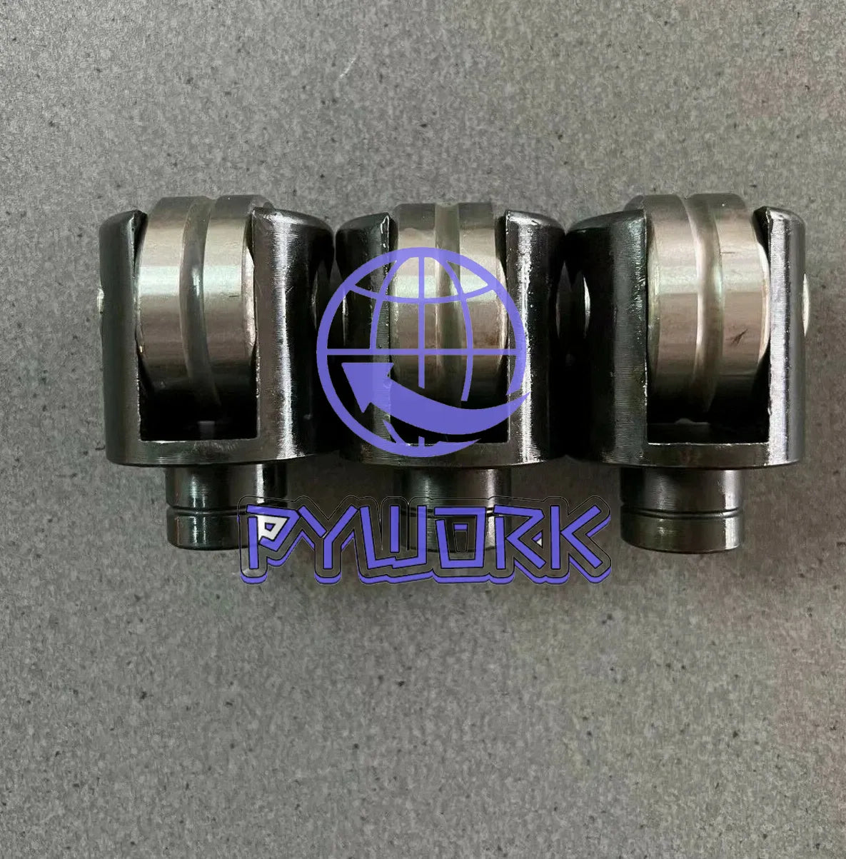 3PCS FOR 25MM Diameter Heavy Duty Metal Working Lathe Steady Rest Roller Jaws~
