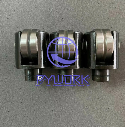 3PCS FOR 25MM Diameter Heavy Duty Metal Working Lathe Steady Rest Roller Jaws~