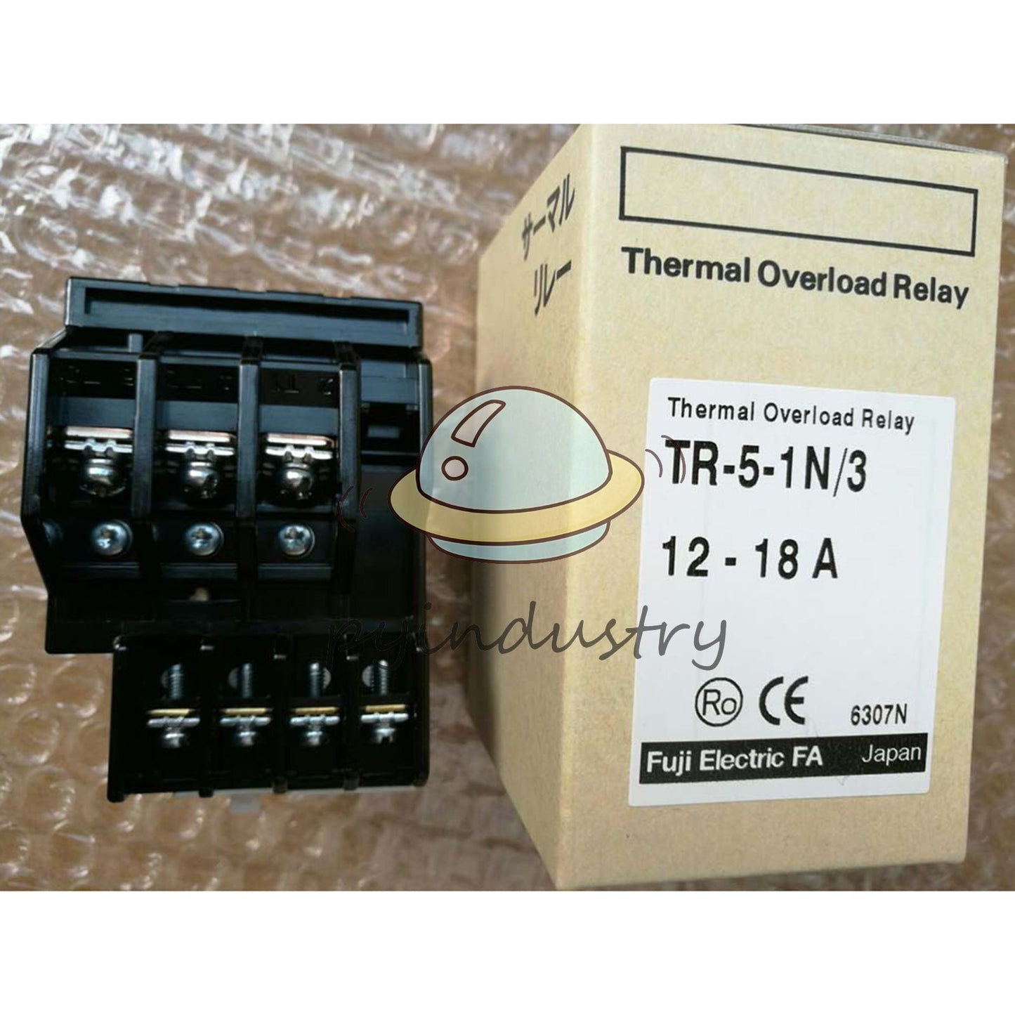 Fuji TR-5-1N/3 12-18A Thermal Overload Relay 1PC TR51N/3