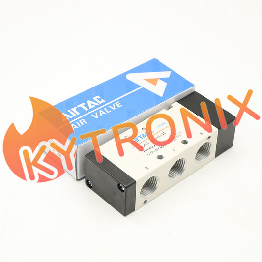4A410-15 Single Air Piloted Pneumatic Valve for AirTAC 5 Way 2 Position 1/2"