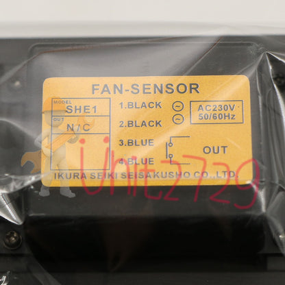 IKURA 1319-440 SHE1-6550KG1-TP-31 high temperature fan with sensor #un