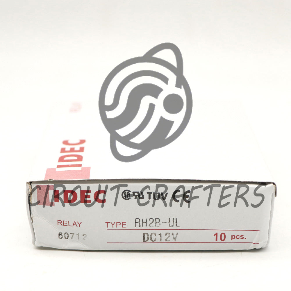 10PCS IDEC DC12V RH2B-UL Power Relay