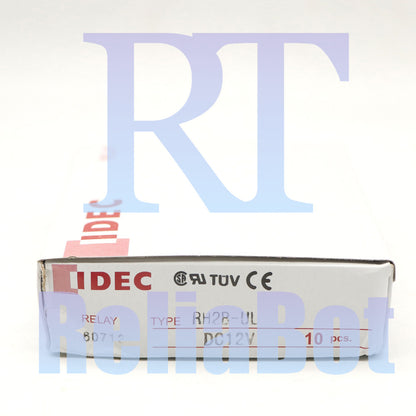 10PCS IDEC DC12V Power Relay RH2B-UL