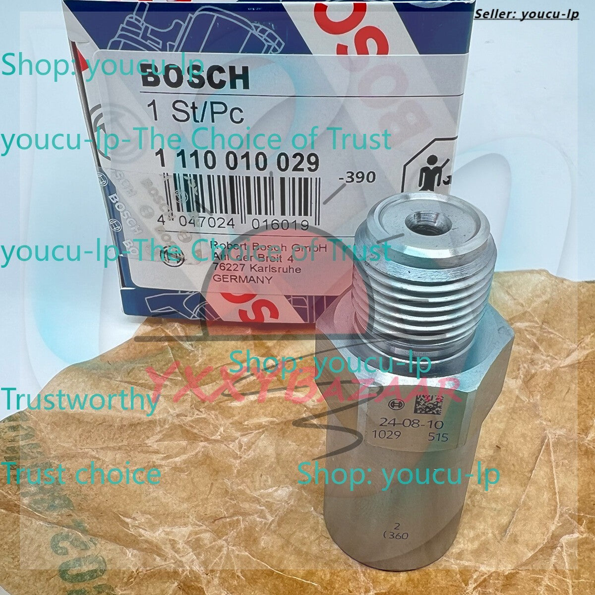 BOSCH 1110010029 Diesel Pressure Relief Valve for RAM Cummins 2003-07 2500 3500