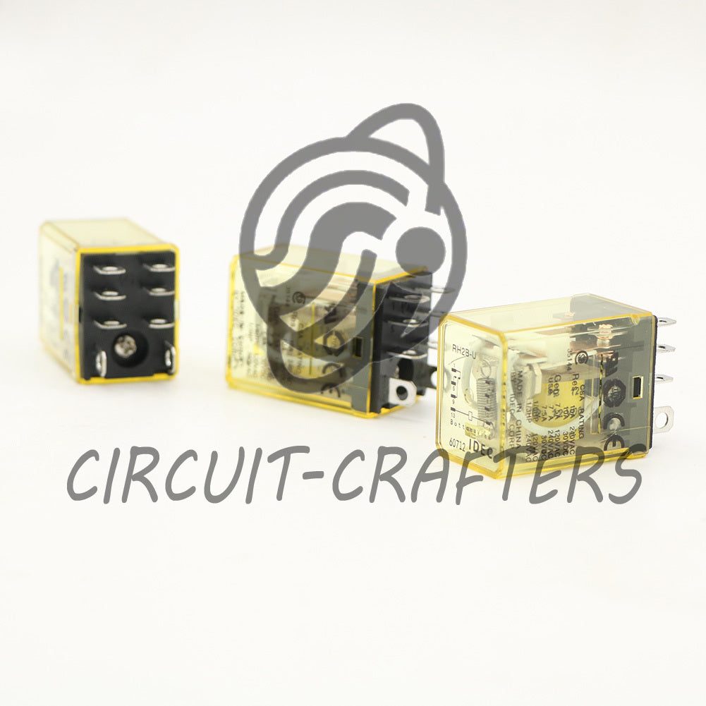 10PCS IDEC DC12V RH2B-UL Power Relay
