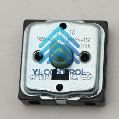 YONG JIANG GZS-15 Electric Heater Rotary Switch 3-gear 120V~13A(H) 250V~u10A 1PC
