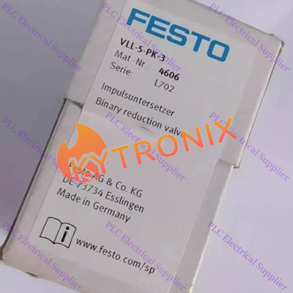 VLL-5-PK-3 1PCS Festo Ones VLL-5-PK-3 4606 Valves Fast Shipping