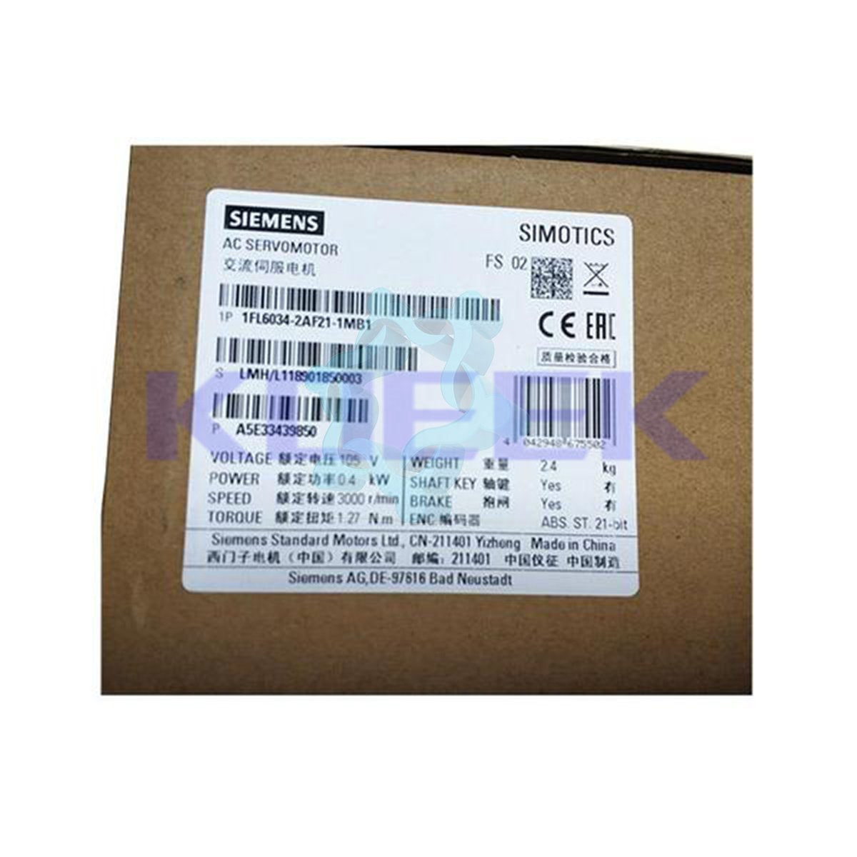 1FL6034-2AF21-1MA1 - SIEMENS