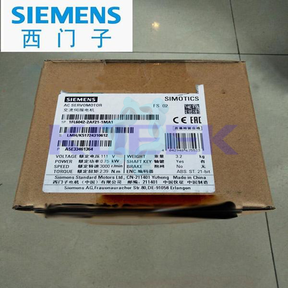 1FL6042-2AF21-1MA1 KOEED 500+, 90%, import_2020_10_10_031751, Other, Siemens