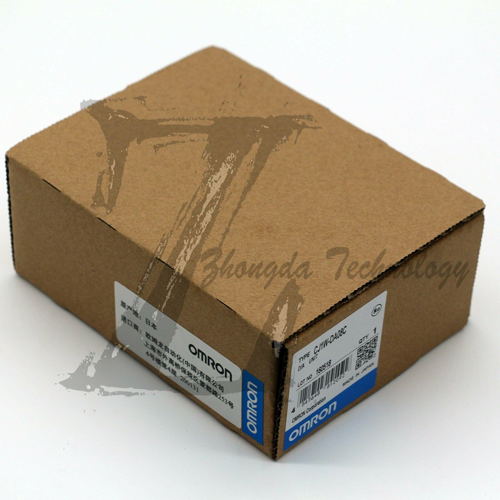 1PC NEW IN BOX OMRON analog output unit CJ1W-DA08C CJ1WDA08C - OMRON