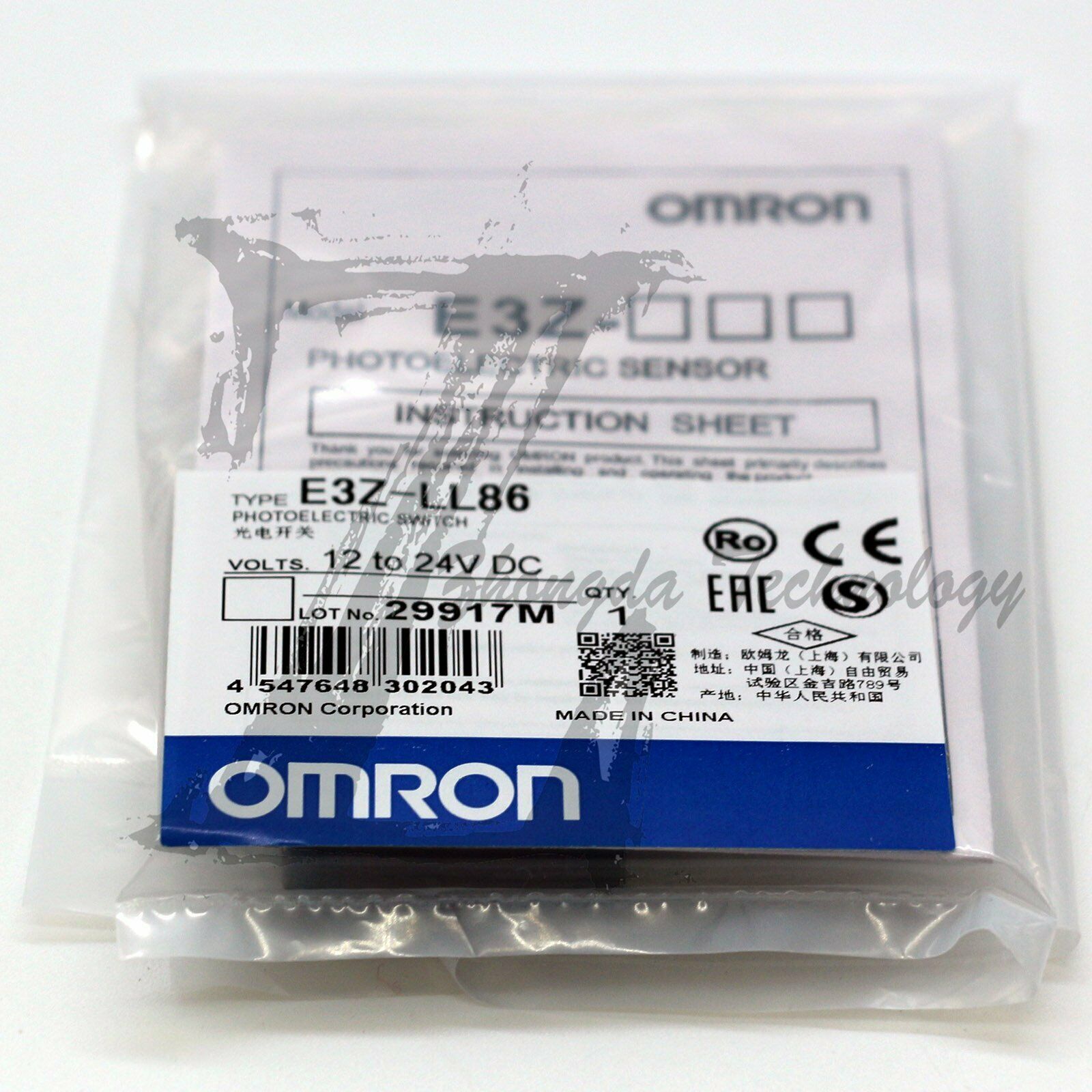 1PC NEW Omron Photoelectric Switch E3Z-LL86 12-24VDC E3ZLL86 - OMRON