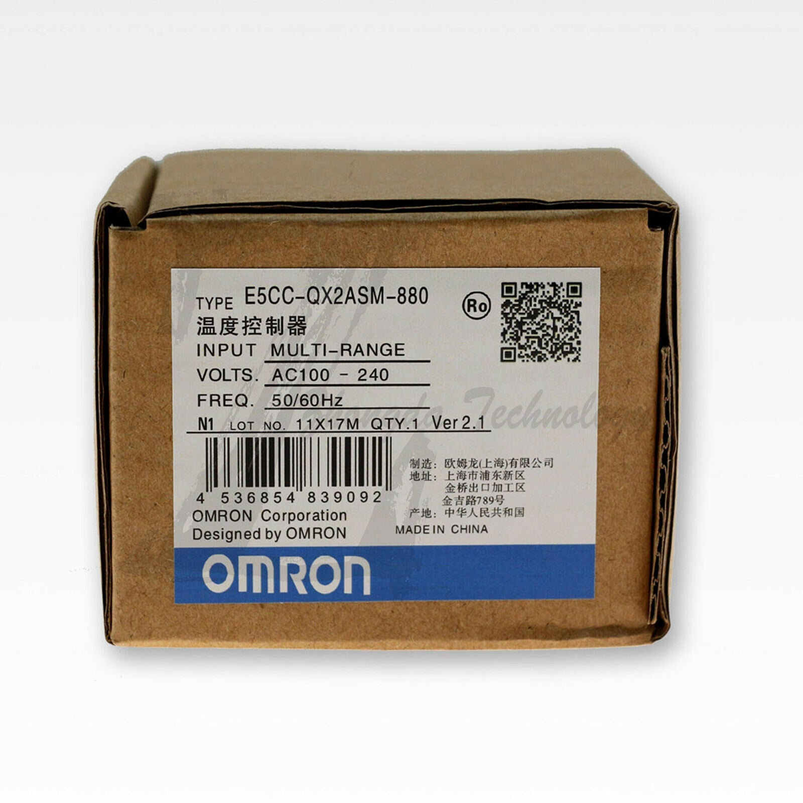 1PC New In Box Omron E5CC-QX2ASM-880 Temperature Controller - OMRON