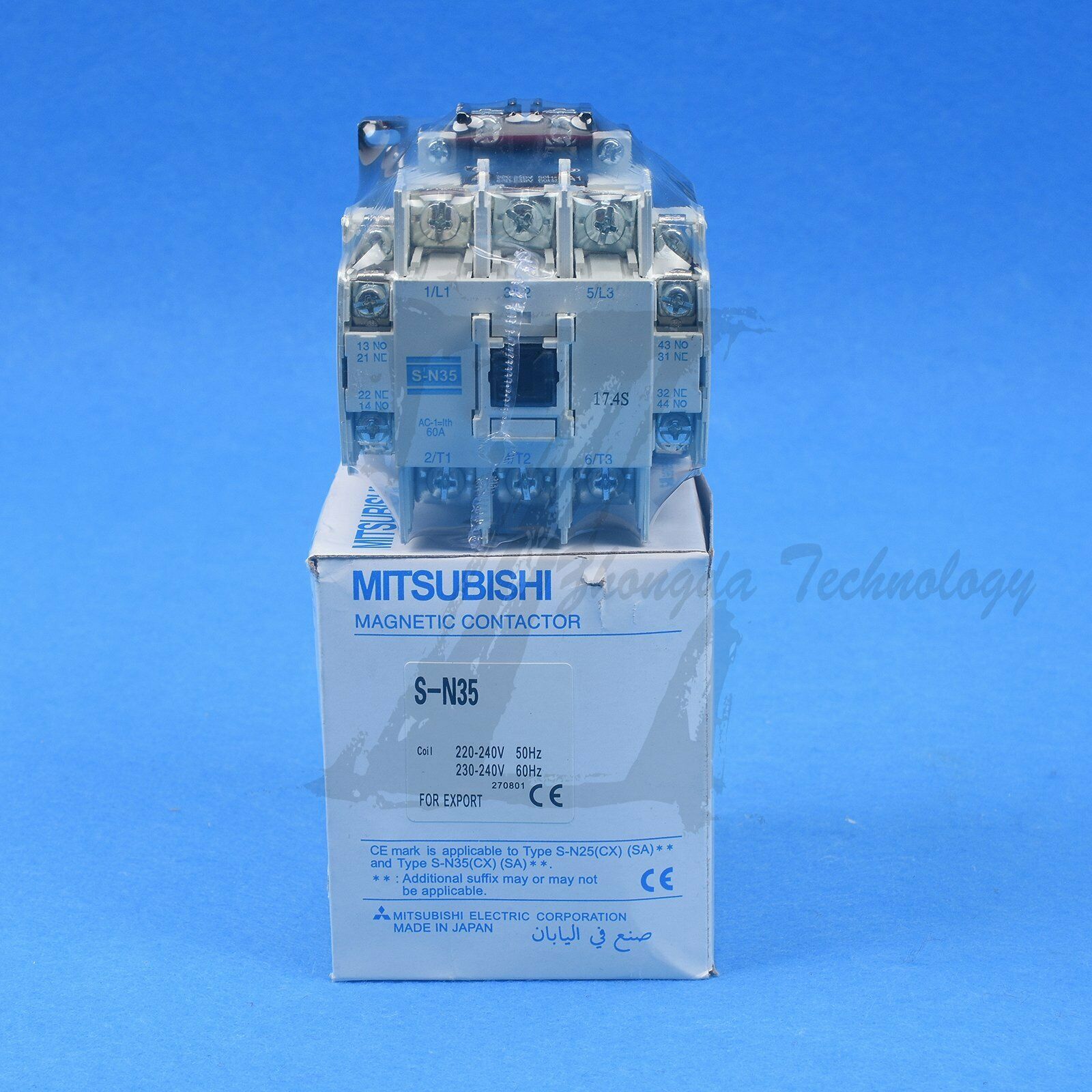 1PC New Mitsubishi AC Contactor S-N35 AC110V 220V 380V KOEED 1, 90%, import_2020_10_10_031751, Mitsubishi, Other