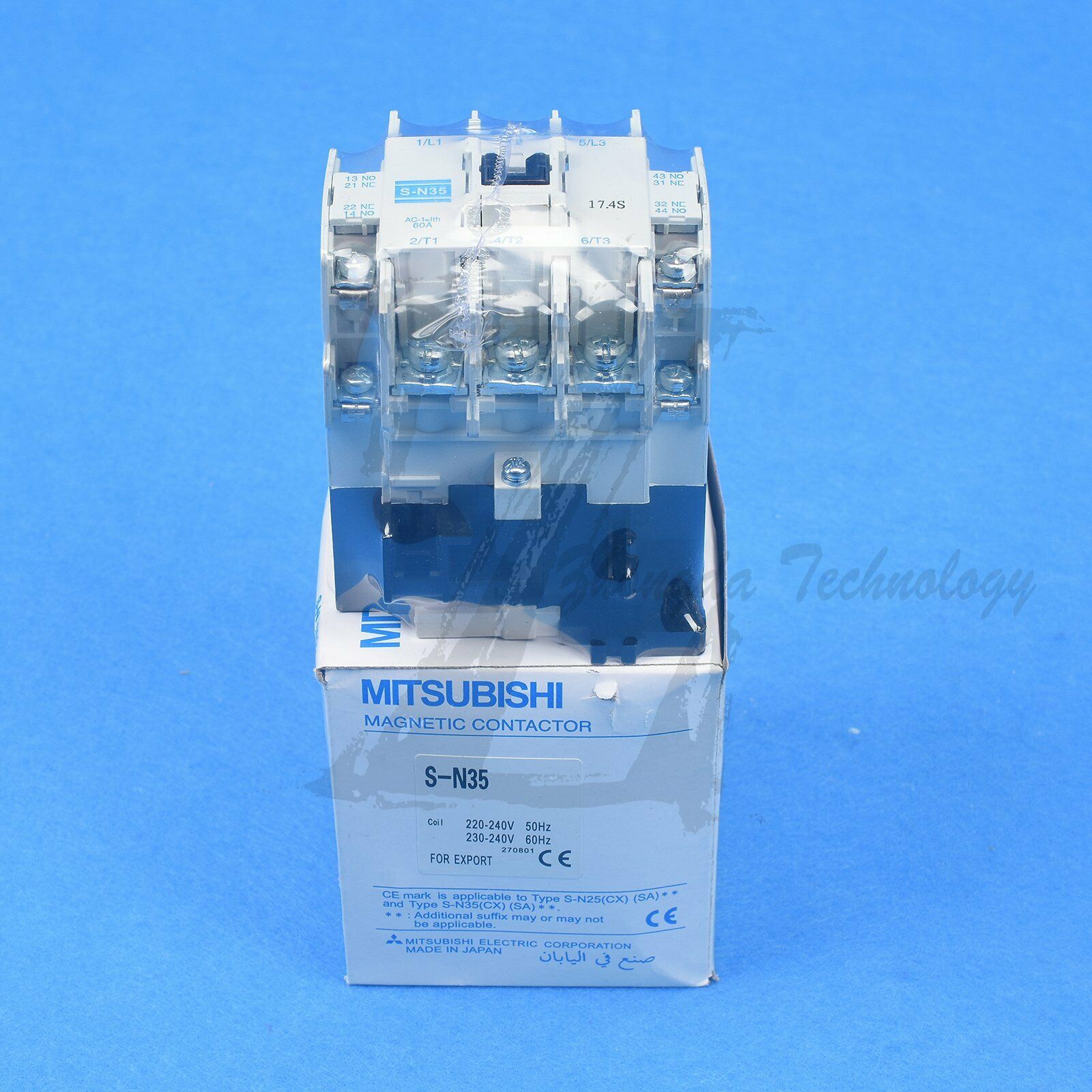 1PC New Mitsubishi AC Contactor S-N35 AC110V 220V 380V KOEED 1, 90%, import_2020_10_10_031751, Mitsubishi, Other