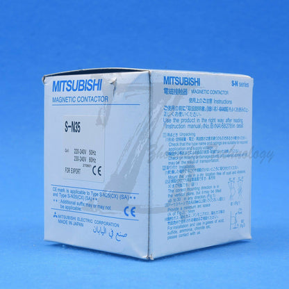 1PC New Mitsubishi AC Contactor S-N35 AC110V 220V 380V - MITSUBISHI