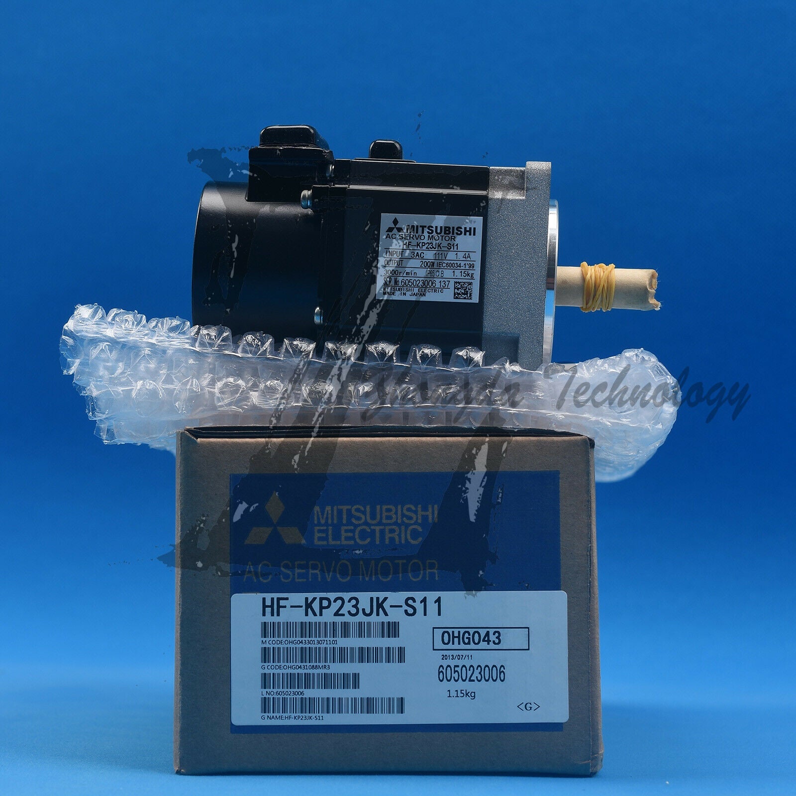 1PC New Mitsubishi Servo Motor HF-KP23JK-S11 Fast Delivery KOEED 201-500, 90%, import_2020_10_10_031751, Mitsubishi, Other