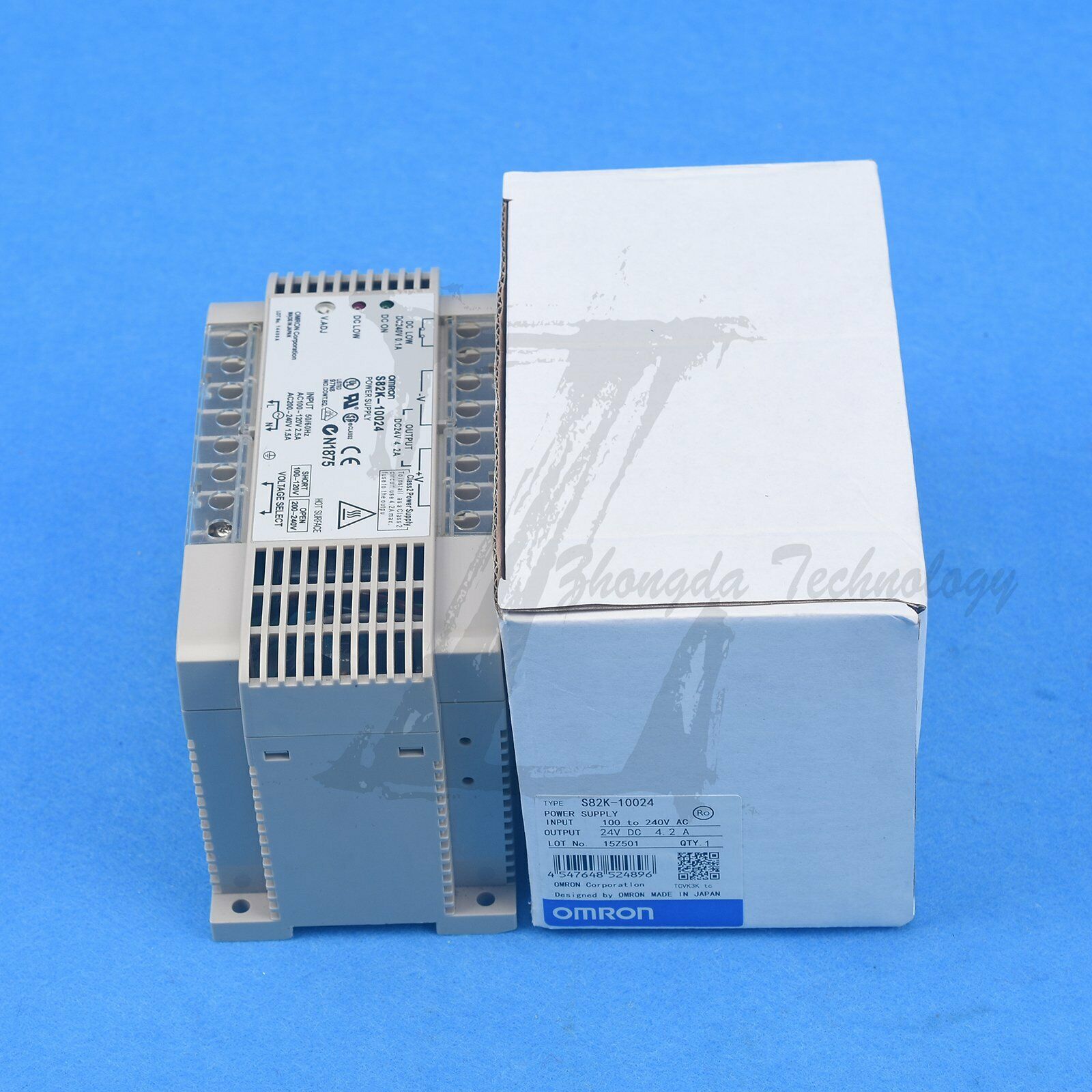 1PC New Omron Power Supply S82K-10024 24VDC 4.2A - OMRON