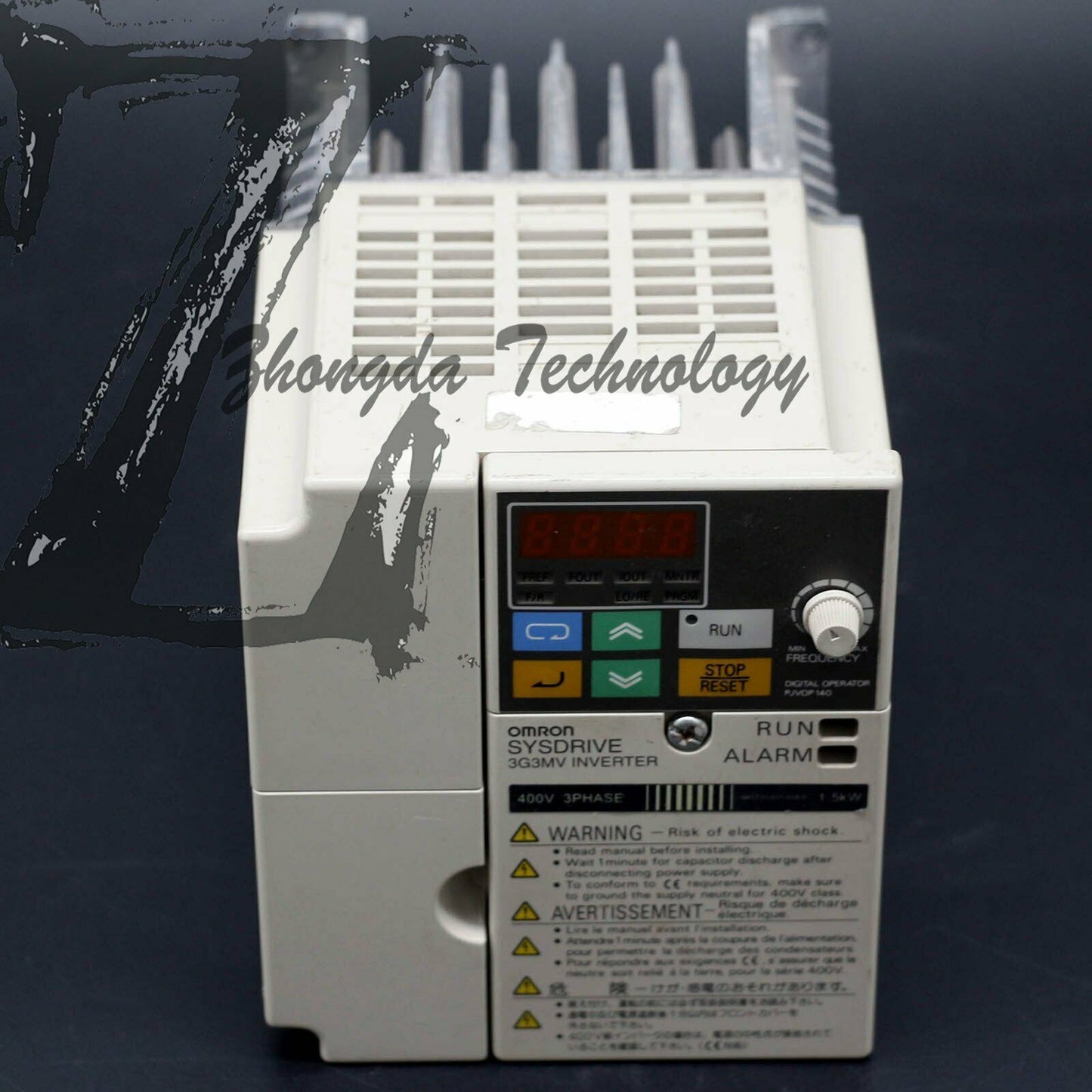1PC USED Omron Inverter 3G3MV-A4015 380V 1.5KW - OMRON