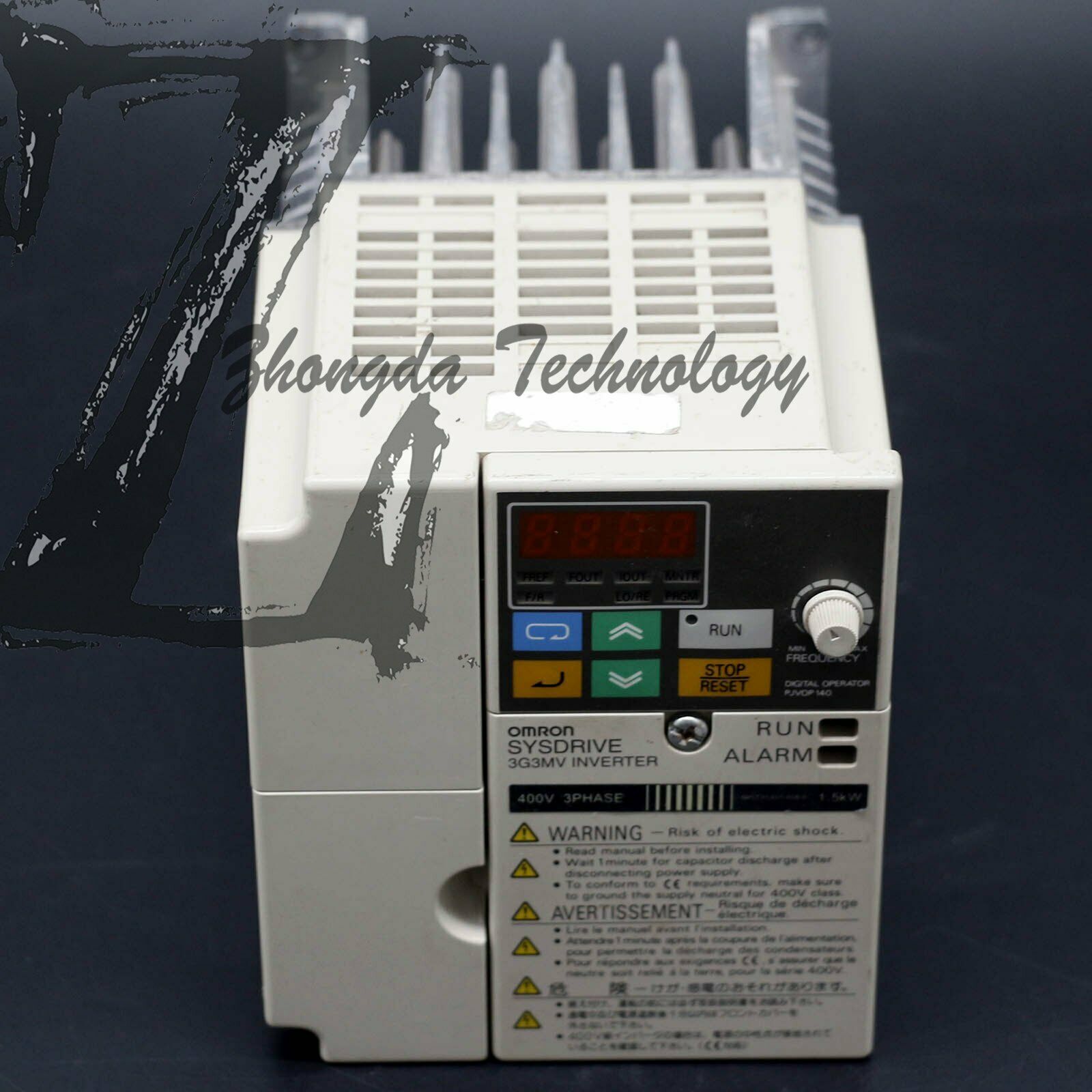 1PC USED Omron Inverter 3G3MV-A4015 380V 1.5KW - OMRON
