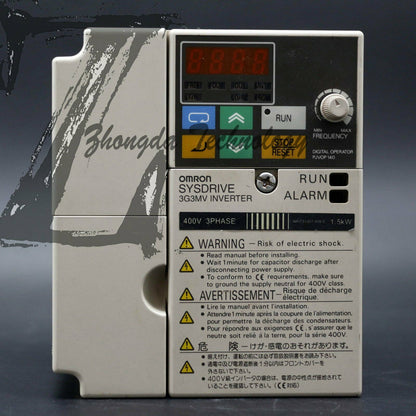 1PC USED Omron Inverter 3G3MV-A4015 380V 1.5KW - OMRON