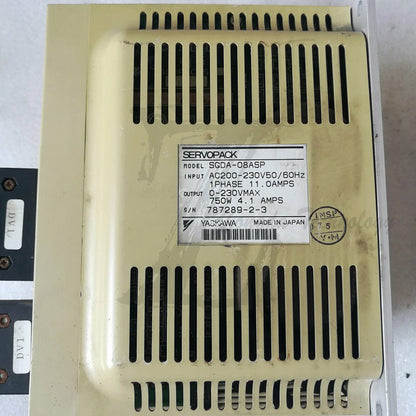 1PC Used SGDA-08ASP Yaskawa servo drive Tested In Good Condition - YASKAWA