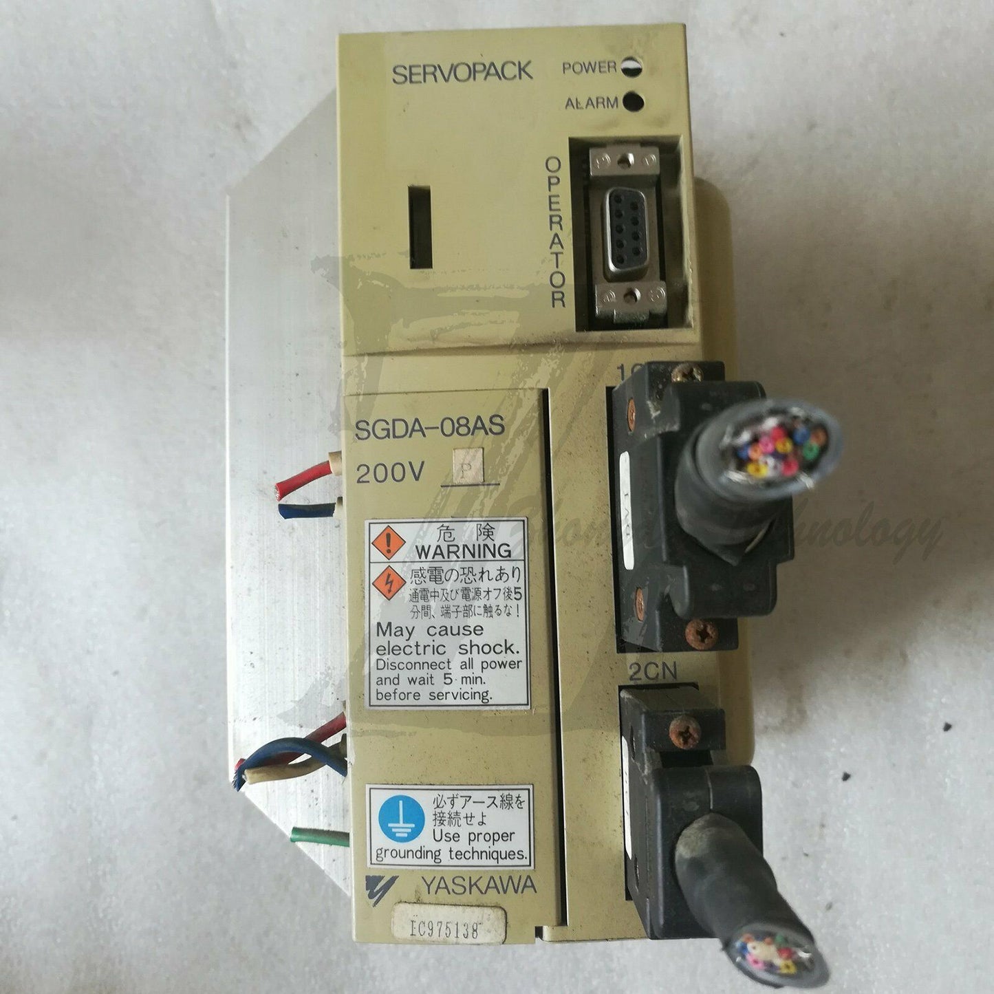 1PC Used SGDA-08ASP Yaskawa servo drive Tested In Good Condition - YASKAWA