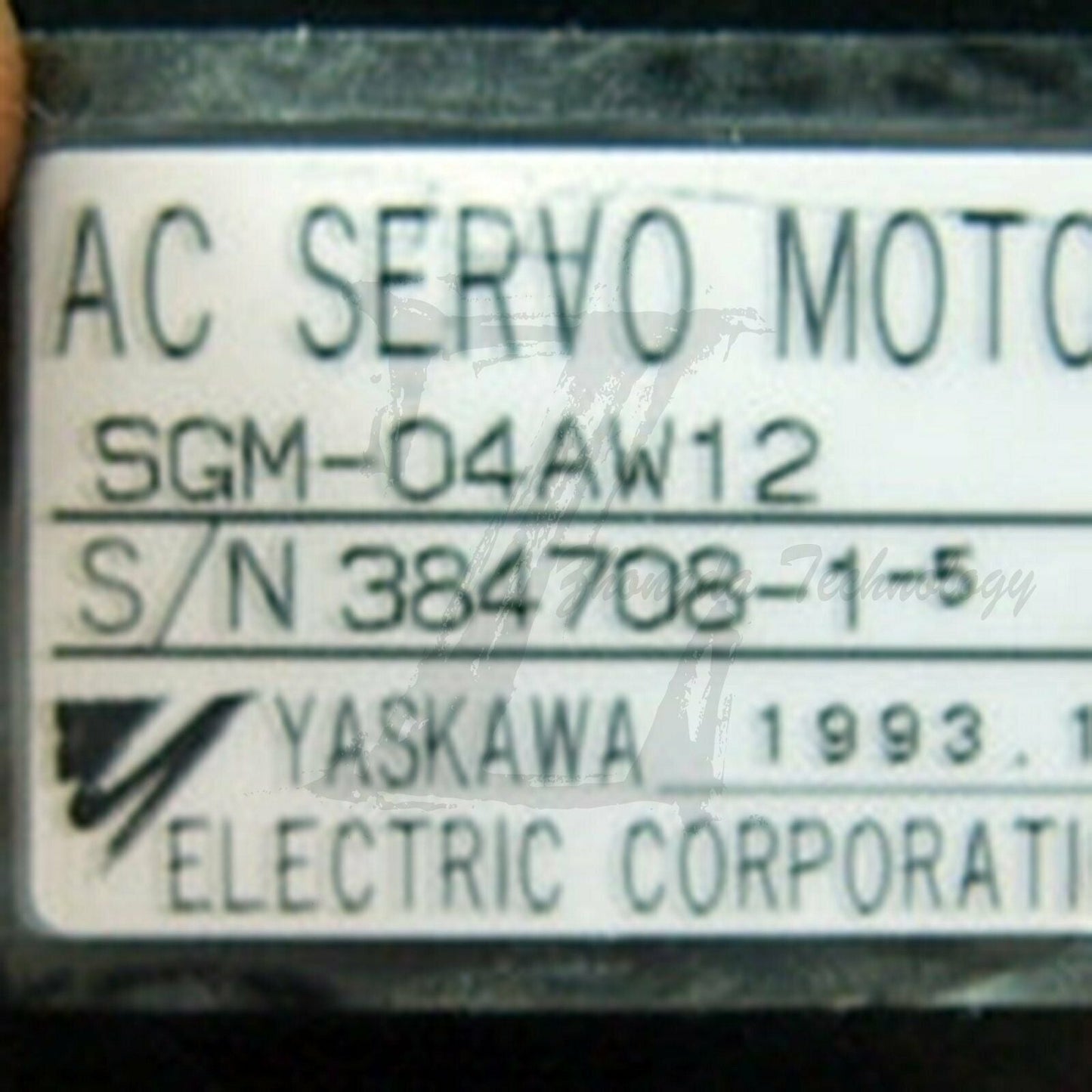 1PC Used SGM-04AW12 Yaskawa servo motor Tested In Good Condition - YASKAWA