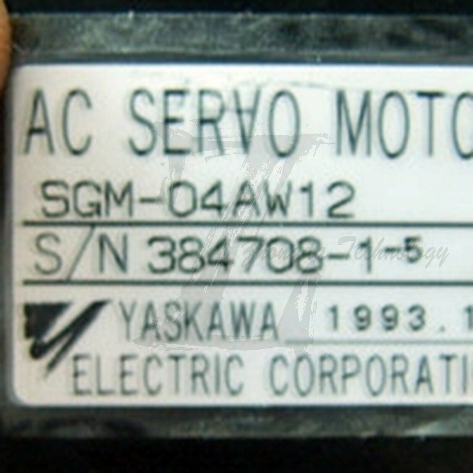 1PC Used SGM-04AW12 Yaskawa servo motor Tested In Good Condition - YASKAWA