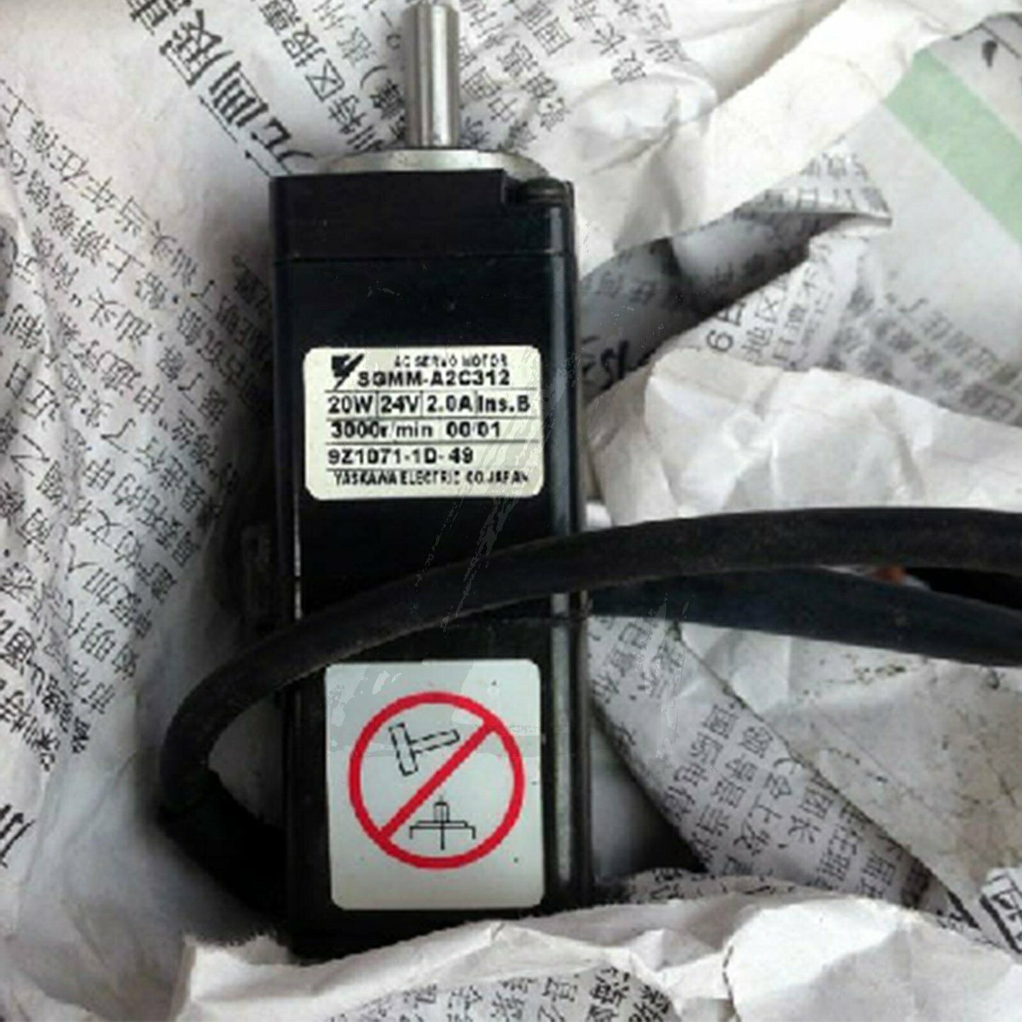 1PC Used SGMM-A2C312C Yaskawa servo motor Tested In Good Condition - YASKAWA