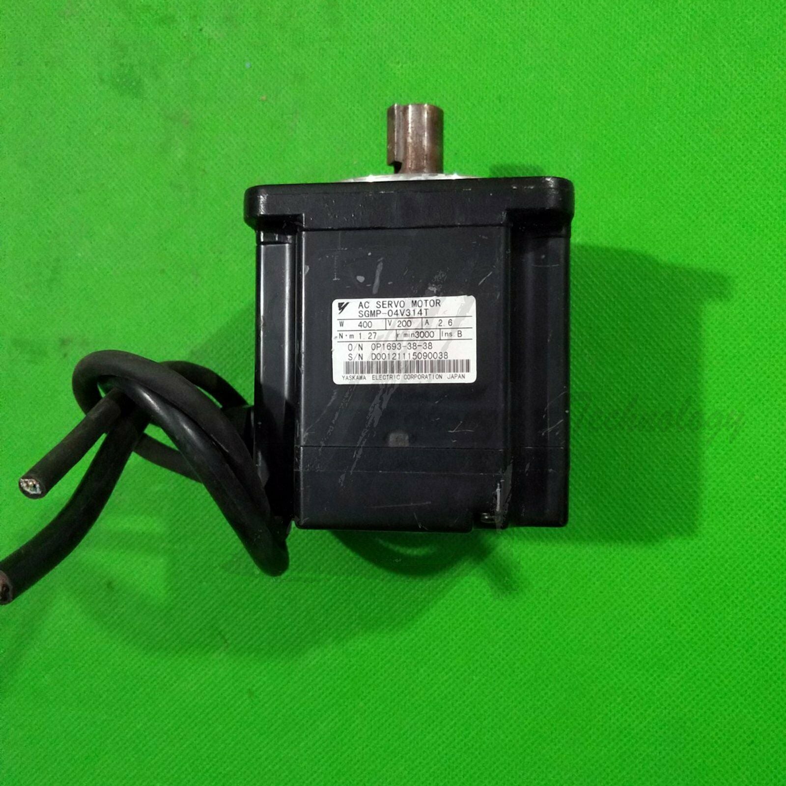 1PC Used SGMP-04V314T Yaskawa servo motor Tested In Good Condition - YASKAWA