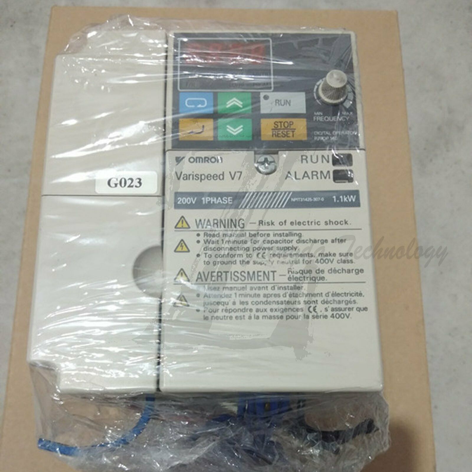 1PC Used Yaskawa CIMR-V7AZB0P7 Tested In Good Condition - YASKAWA